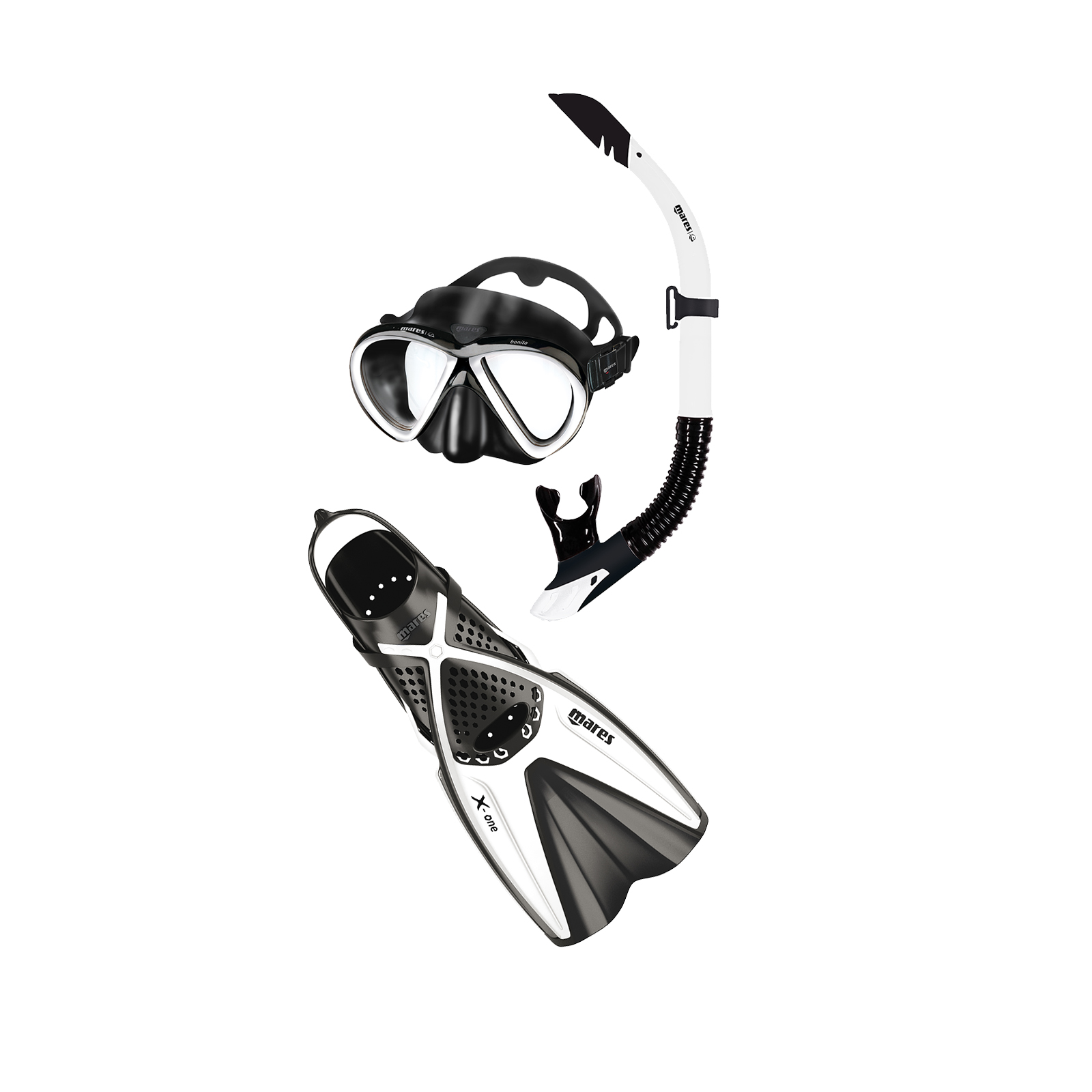 Mares X-One Bonito Mask/Snorkel/Fin Set 