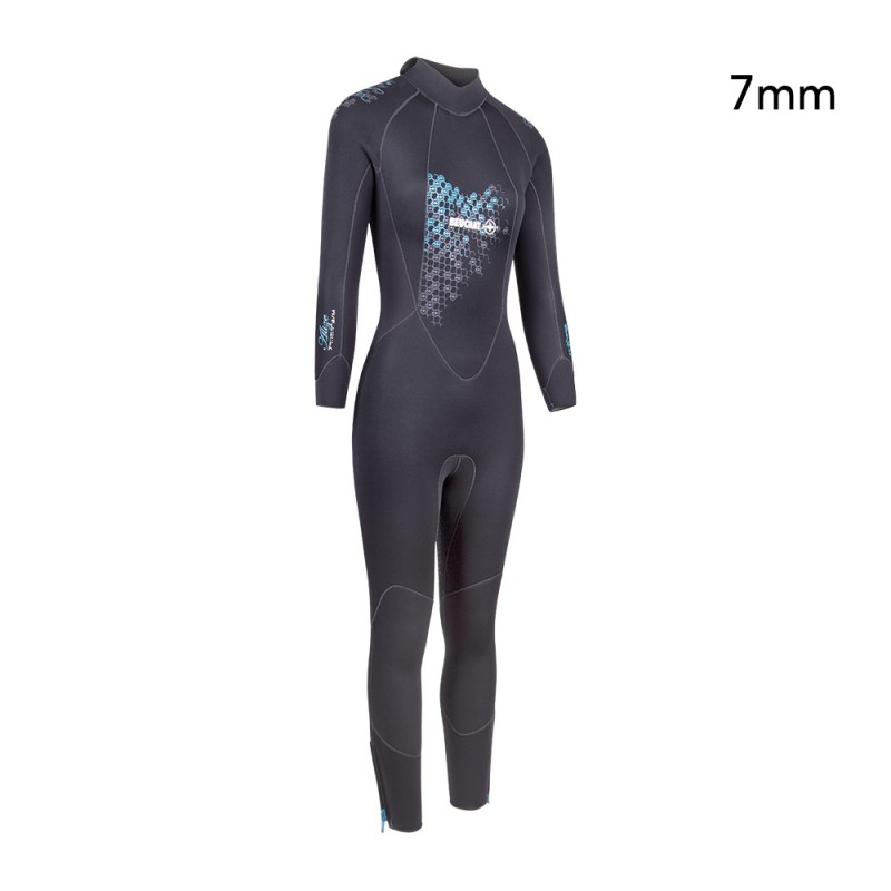 Beuchat Alize Womans 7mm Hooded Wetsuit 