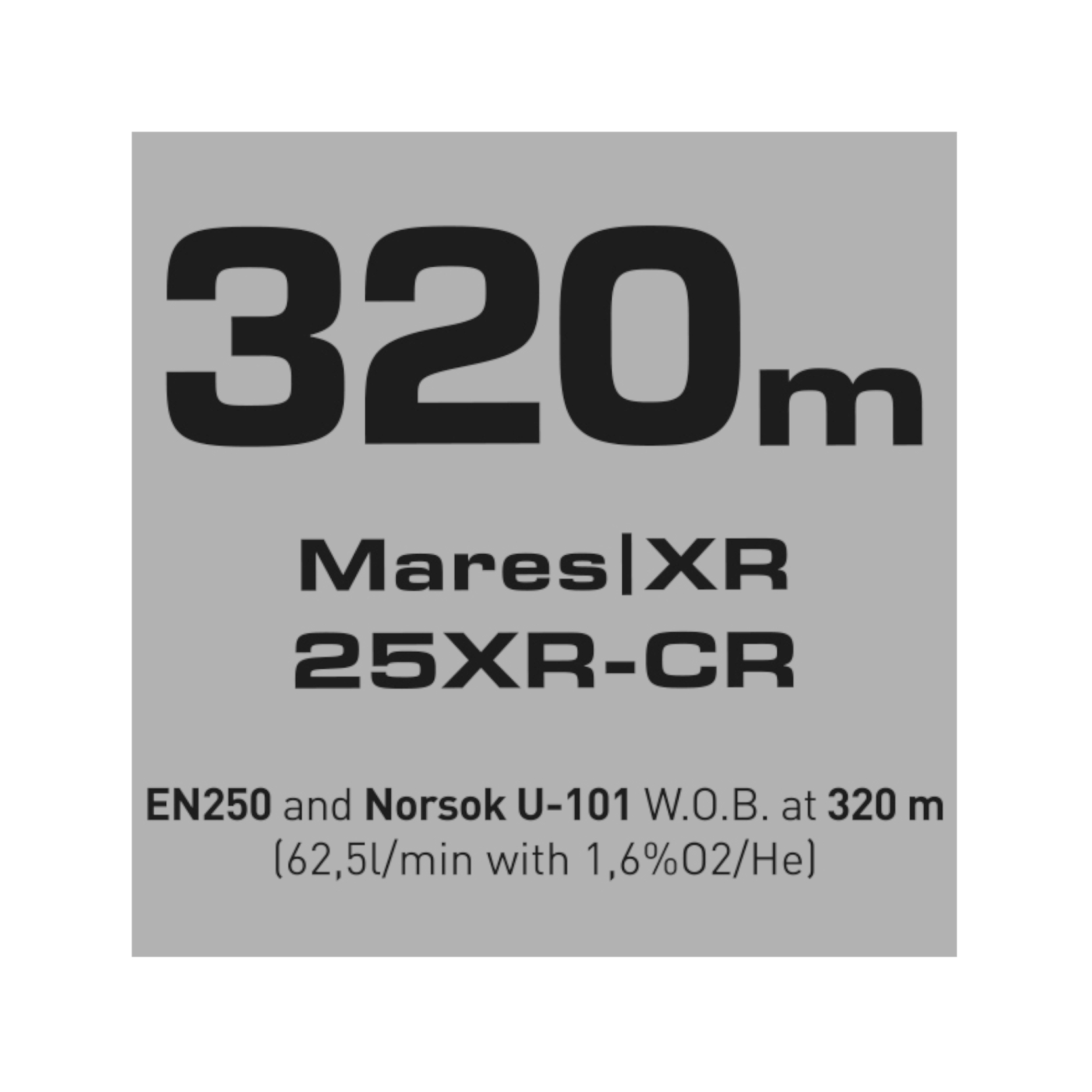 Mares 25x CR Full Tek Regulator Set