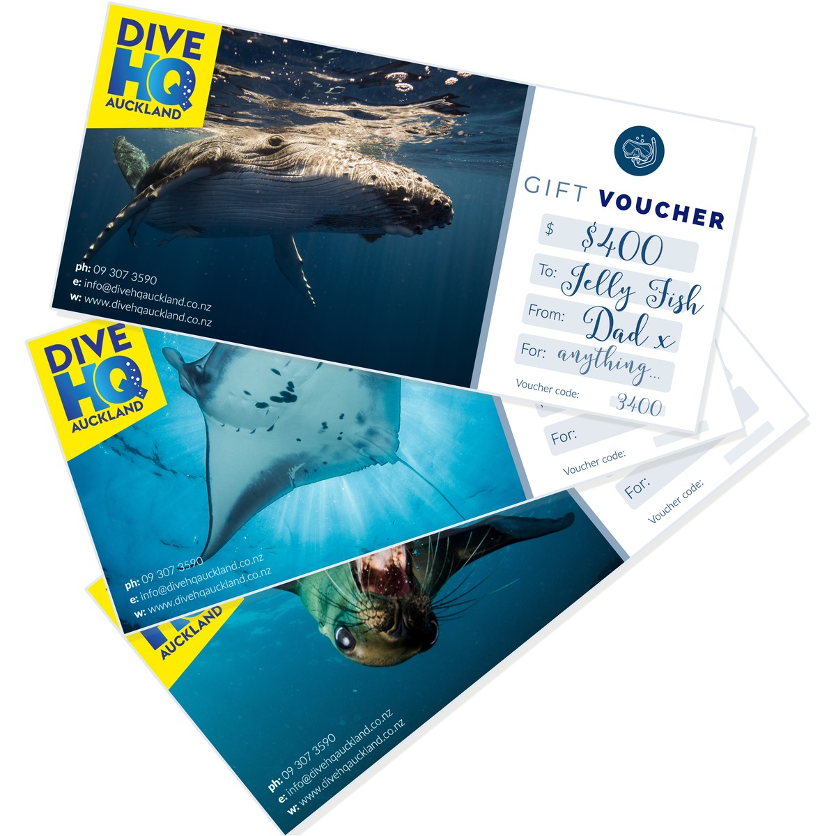 PADI Advanced Open Water Course Gift Voucher